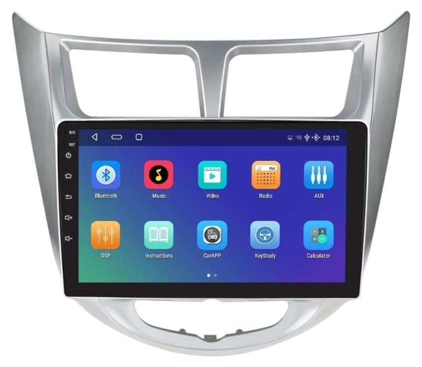 Compare Android Car Stereo for Hyundai Accent 2011 To 2017 2GB RAM 32GB ROM Support Apple Carplay, MirrorLink WiFi BT, Radio GPS Navigation, 9 Inch IPS Touch Screen with Backup Camera Included at KSA Price