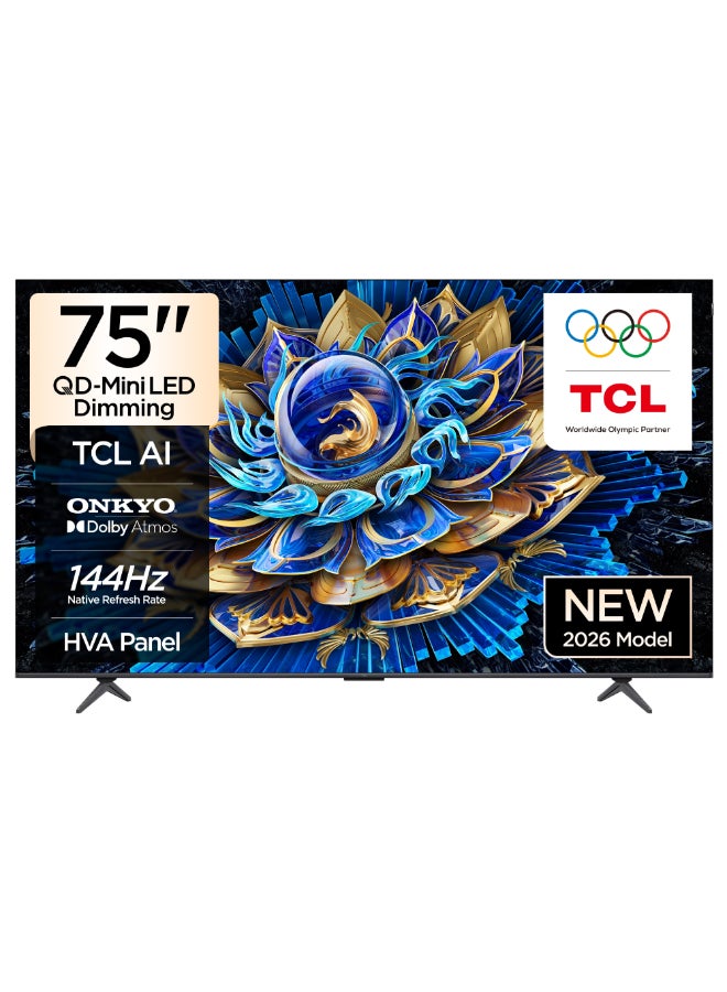 Television 75 Inch 4K QD-Mini LED Dimming…