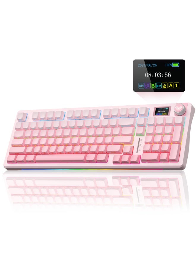 AULA S98 Pro Wireless Mechanical Keyboard with…