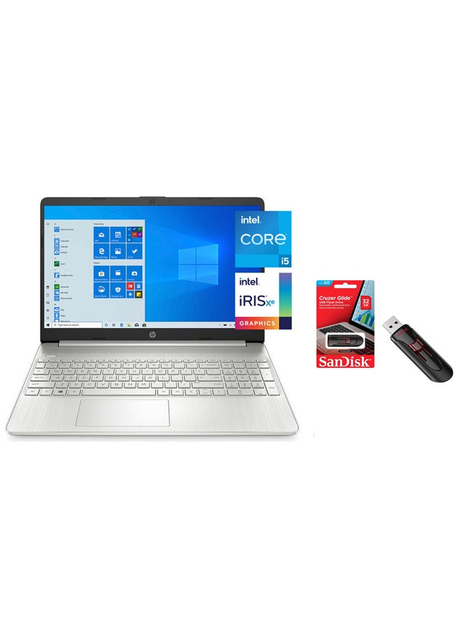 Compare Slim 15DY2093WM Professional & Business Laptop With 15.6Inch FHD Display, Core i51135G7 Processor32GB DDR4 RAM1TB SSDIntel Iris Plus GraphicsWindows 11 + Sandisk USB Card 32 GB EnglishArabic Silver at KSA Price