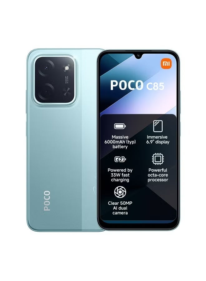 POCO C85 Dual SIM Green 8GB RAM 256GB…