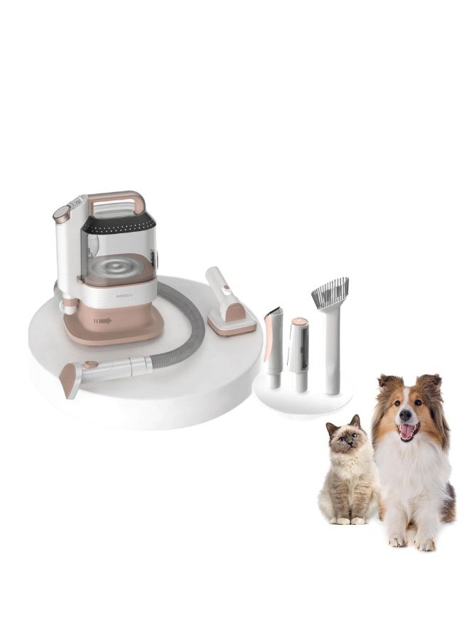 Compare Pet Grooming 13500Pa 400W Vacuum Cleaner  Versatile Grooming Kit  Convenient Storage  2in1 Crevice Tool  Clipping Combs  Cleaning Brush  Hose Holder  Grooming Brush  Electric Clipper  Pet Hair Remover x at KSA Price