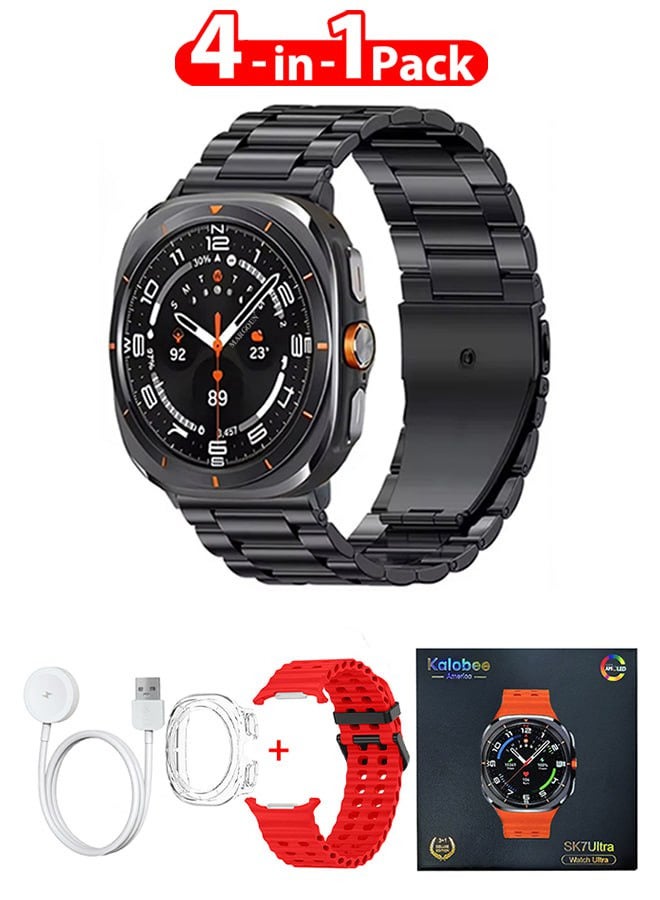 SK7 Ultra Smartwatch Bundle With Accessories Including…