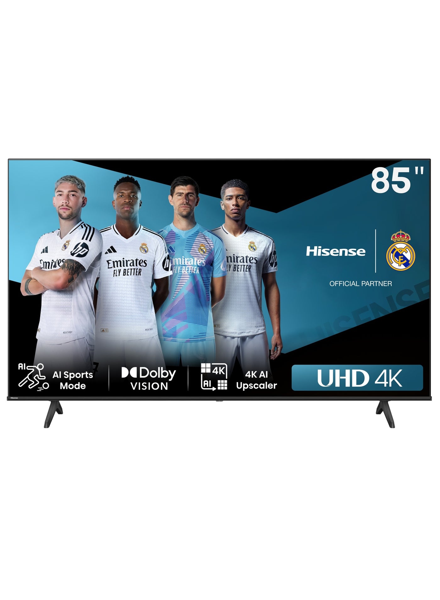 85 Inch 4K UHD Smart TV - VIDAA -…