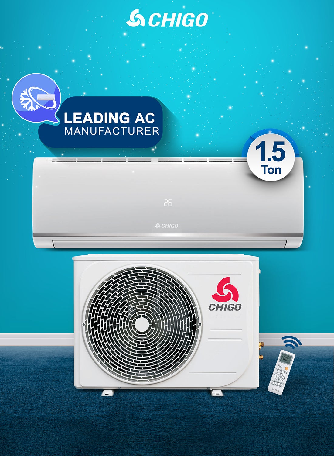 1.5 Ton Split Air Conditioner | 18000…