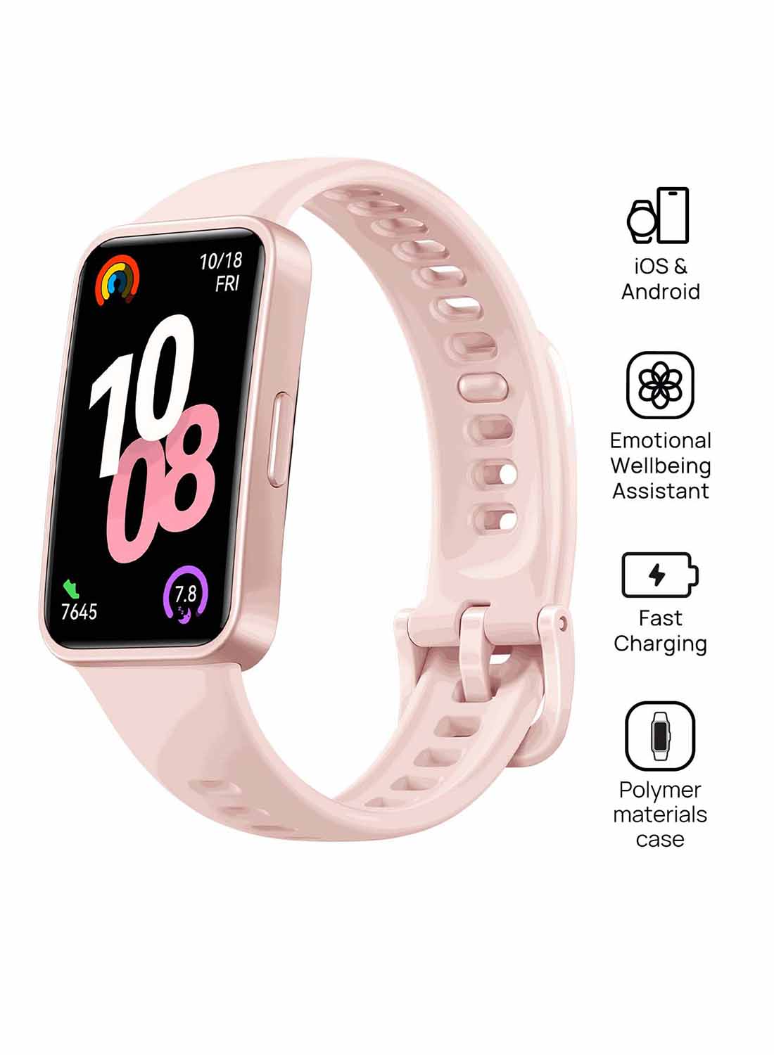 Band 10 Smartwatch, Compatible with iOS Android,…