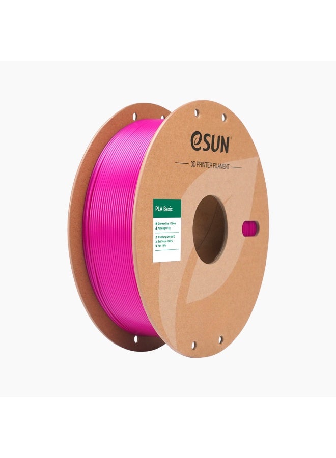 Compare eSUN PLA Basic Filament 1.75 mm, 3D Printer Filament PLA Basic, Dimensional Accuracy + 0.03 mm, 1 kg Spool 2.2 lbs 3D Printing Filament for 3D Printers, Purple at KSA Price