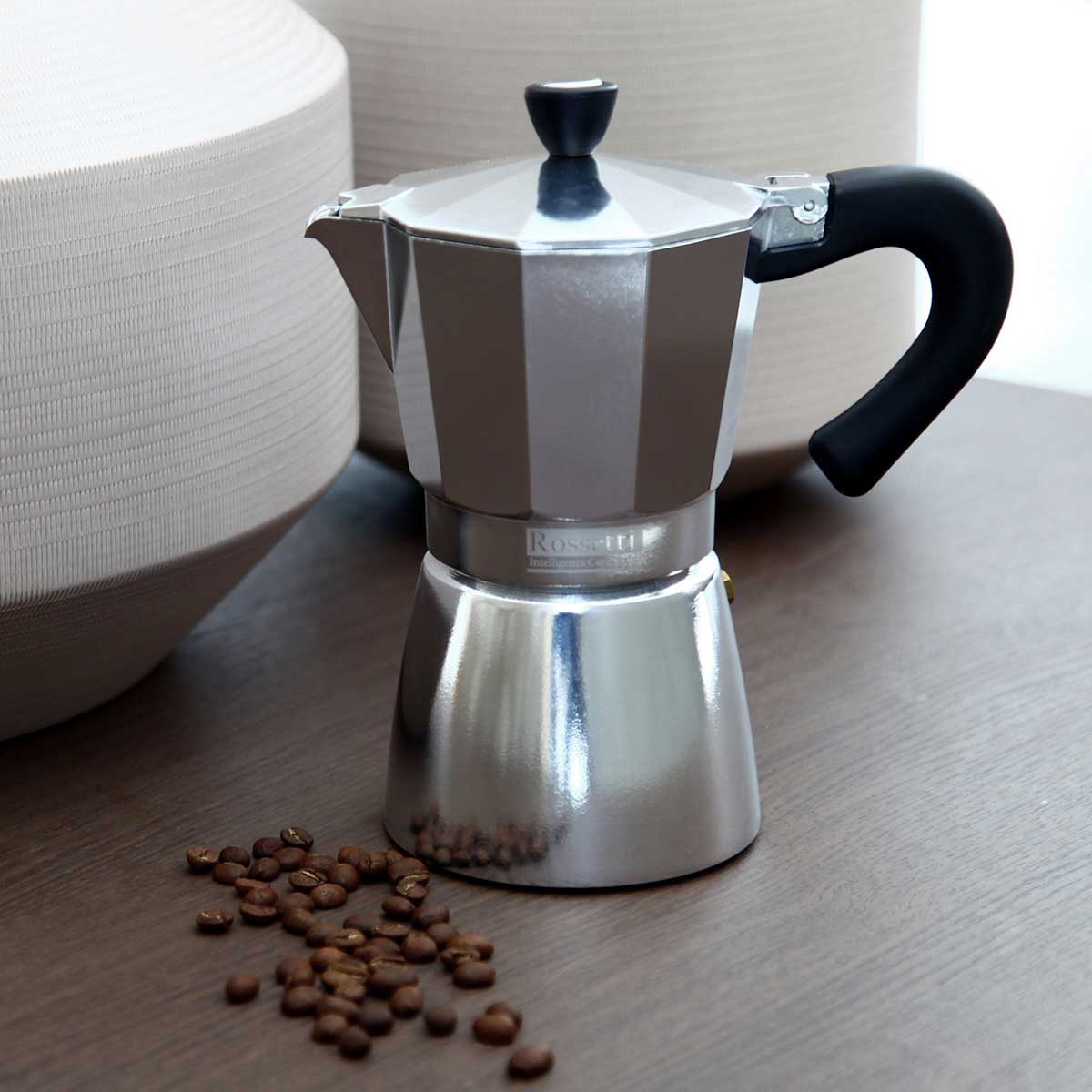 Compare Rossetti Mokanetto Espresso Maker 6 Cup at KSA Price