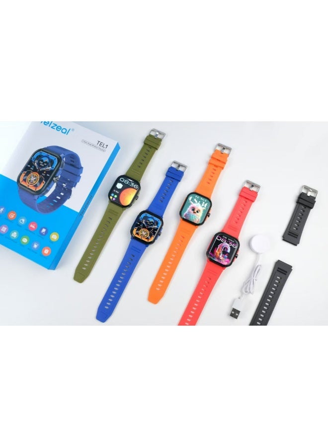 T1 1.5 Inch AMOLED Display Smart Watch With…