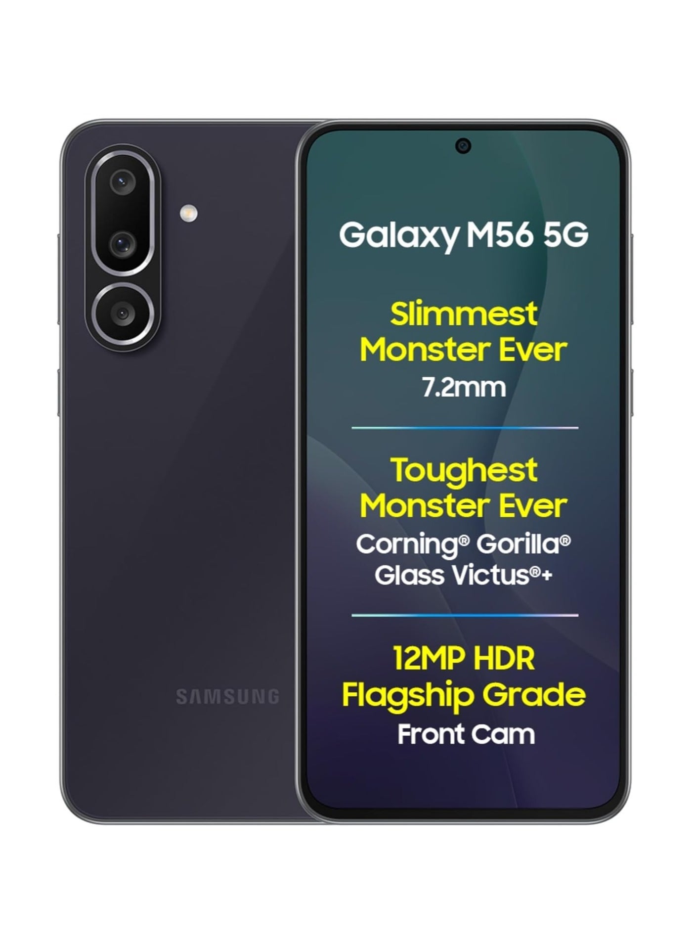 Samsung Galaxy M56 5G Mobile (Black, 8GB…