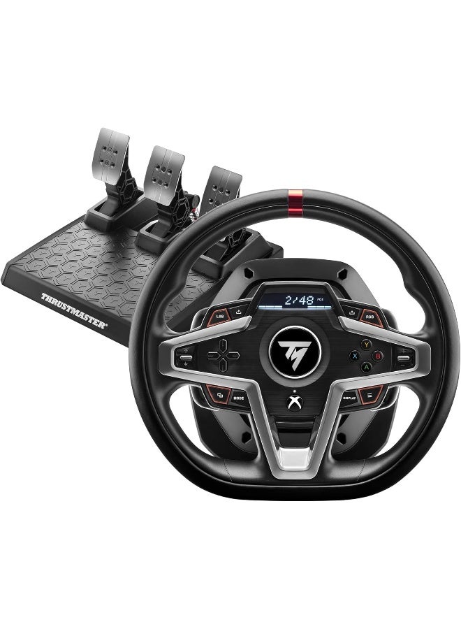Compare Thrustmaster T248 X Force Feedback Racing Wheel – Advanced Racing Wheel for Xbox Series X|S, Xbox One, and PC  Black at KSA Price