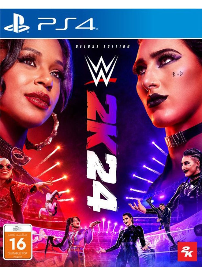 Compare WWE 2K24 Deluxe Edition  PlayStation 4 PS4 at KSA Price