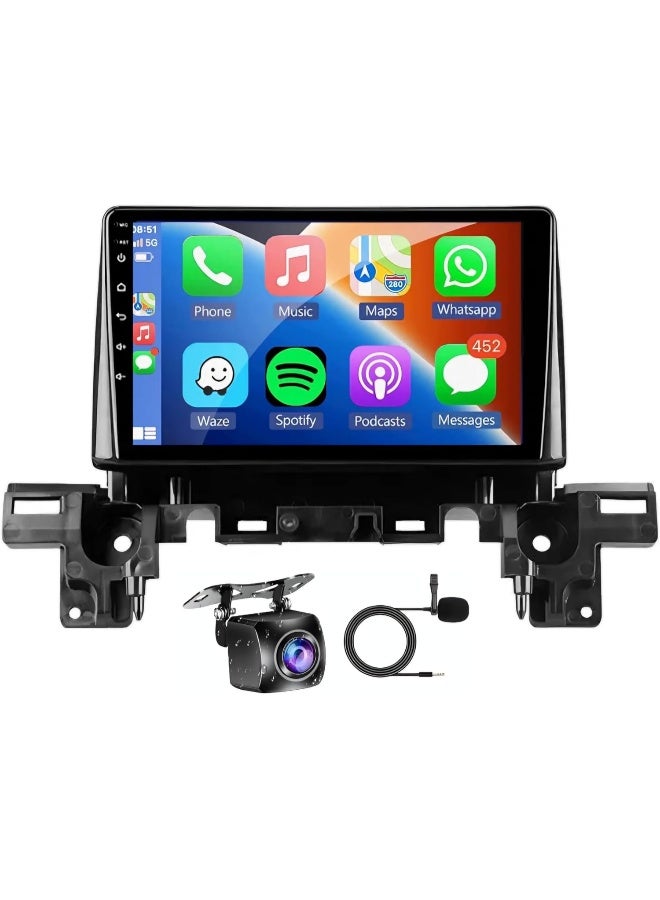 Compare Fit Mazda CX5 Car Stereo CX5 Android Screen 20172023 With Apple Carplay Android Auto Wireless WiFi DSP FM&AM BT AHD Camera Included Fast Interface QLED 2+32GB Carplay 4CORE at KSA Price
