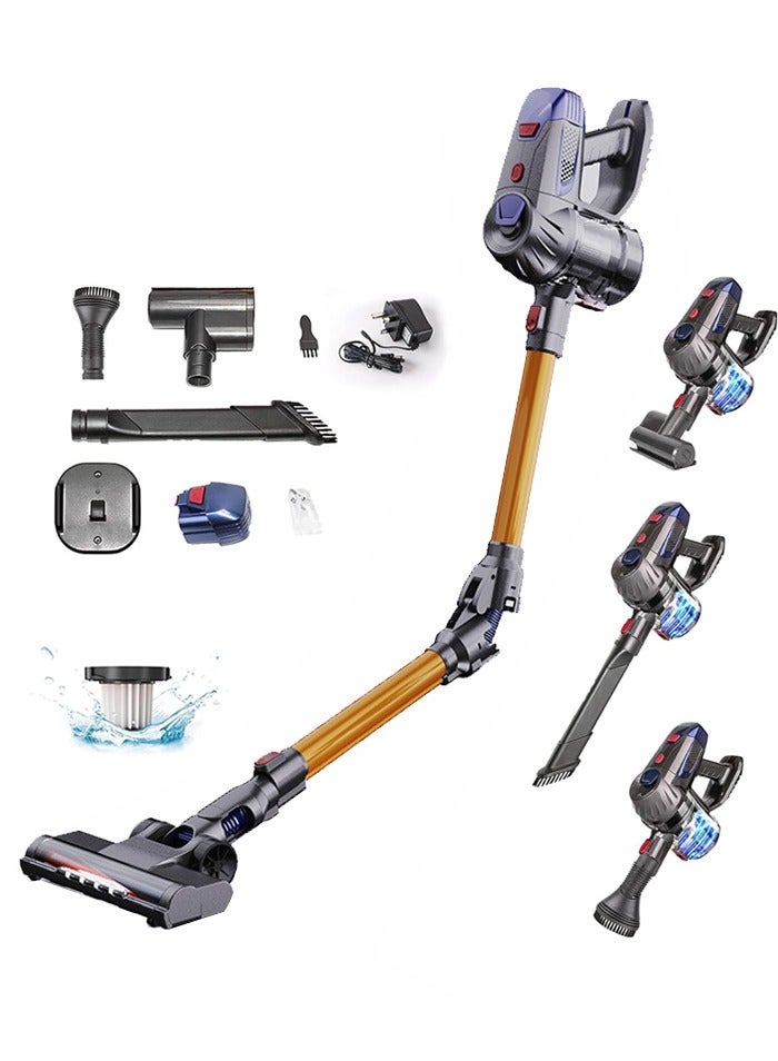 Cordless Vacuum Cleaner,6 in 1 Stick Vacuum with 180°…