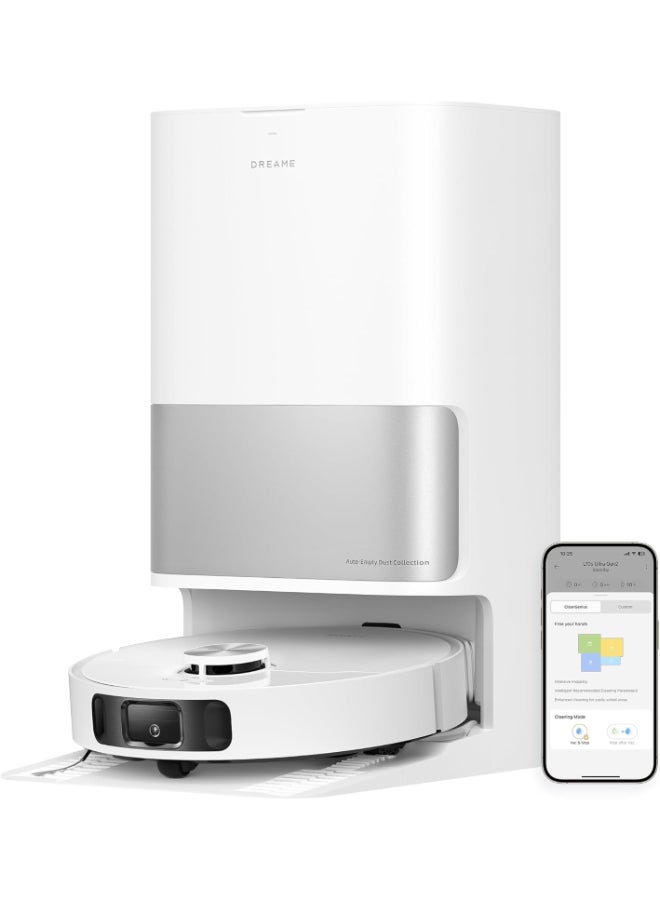 Compare L10S ULTRA GEN 2 Robot Vacuum And Mop, 10,000Pa Suction, Roboswing Mop Extension, Fully Automatic Base, Duoscrub System, Pet Mode, Smart Carpet Strategy, 32 Water Levels, White, 2 Year Warranty 20.0 kW L10S ULTRA GEN 2 w at KSA Price