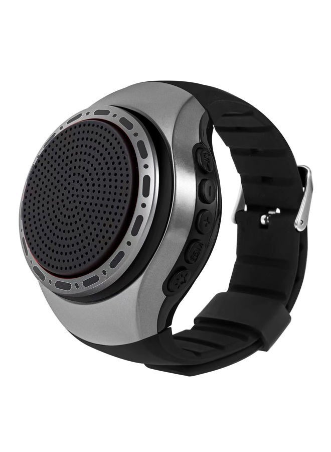 Compare Upgraded Wearable Waterproof Wireless Wrist Portable Sports Bluetooth Speaker Watch with Multi Function MP3 Player & FM Radio & Selfie & Ultra Long Standby Time for Running, Hiking, Climbing at KSA Price