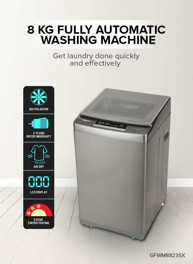 8 KG Fully Automatic Washing Machine| Fully…