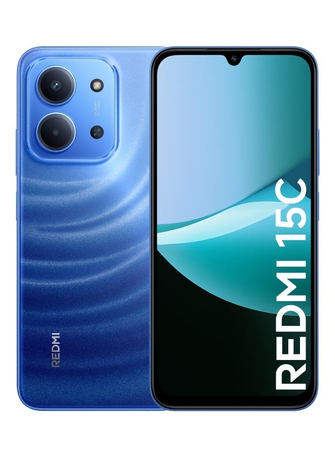 Redmi 15C Dual SIM Moonlight Blue 4GB RAM…
