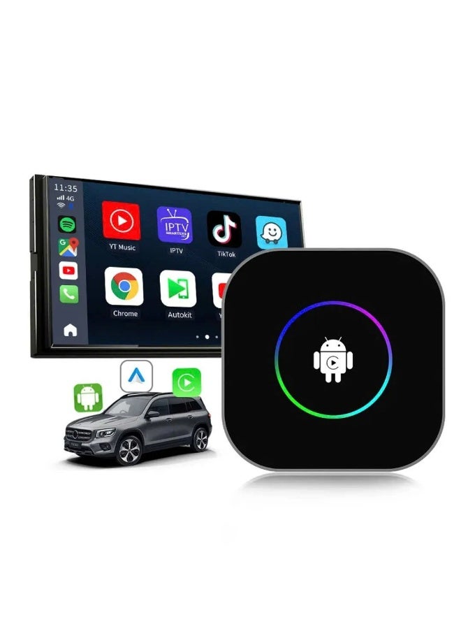 Compare Android 13 Tbox S2, 4+64GB with Qualcomm 8core SM6115 processor, 4G SIM Connection, WiFi & Bluetooth, Integrated GPS, Supports Wireless CarPlay & Wireless Android Auto at KSA Price