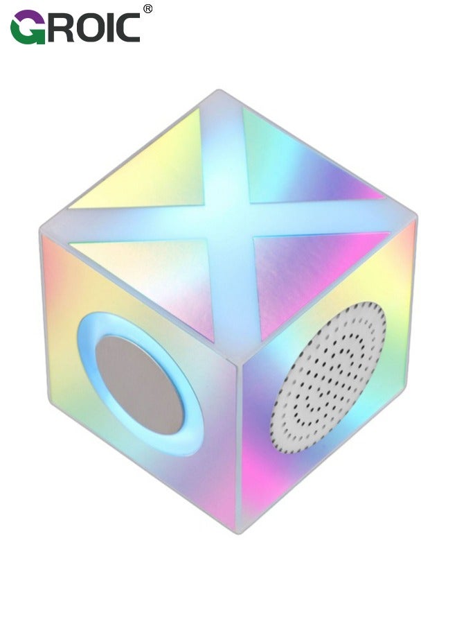 Bluetooth Speakers with Colorful LED Light, Mini…