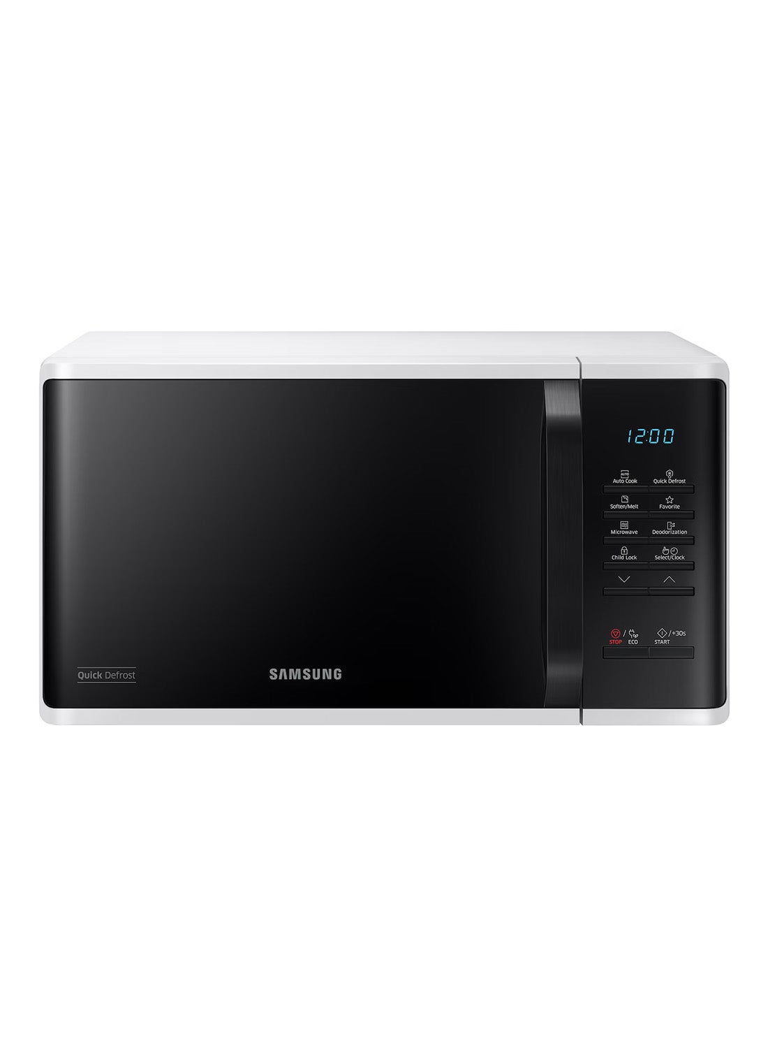 Compare 23 Liters Solo Microwave oven with Quick Defrost,ECO Mode to reduce energy consumption, Led Dispay, Child Lock, Clean Ceramic Enamel Interior, White  MS23K3513AW  UAE Version 23.0 L 800.0 W MS23K3513AW White at KSA Price