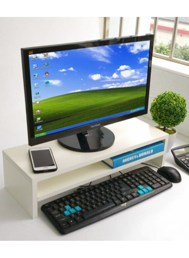 Compare Printer Stand with 3 Storage – Black Desktop Paper Organizer for Office & Home at KSA Price