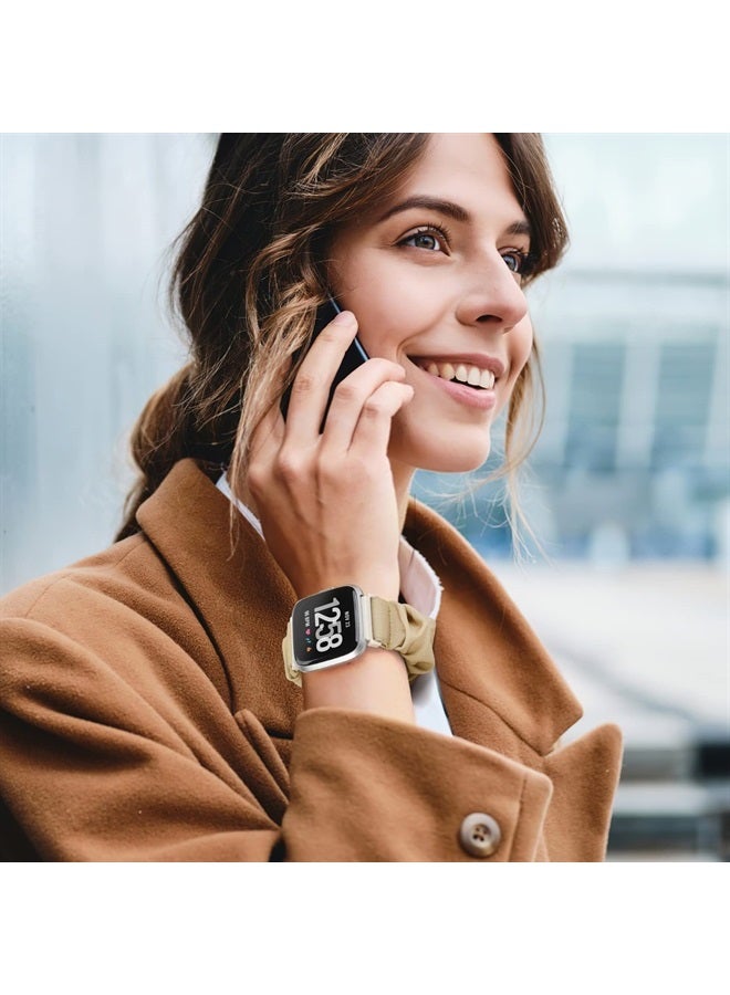 Scrunchie Watch Bands for Fitbit Versa/Versa 2…