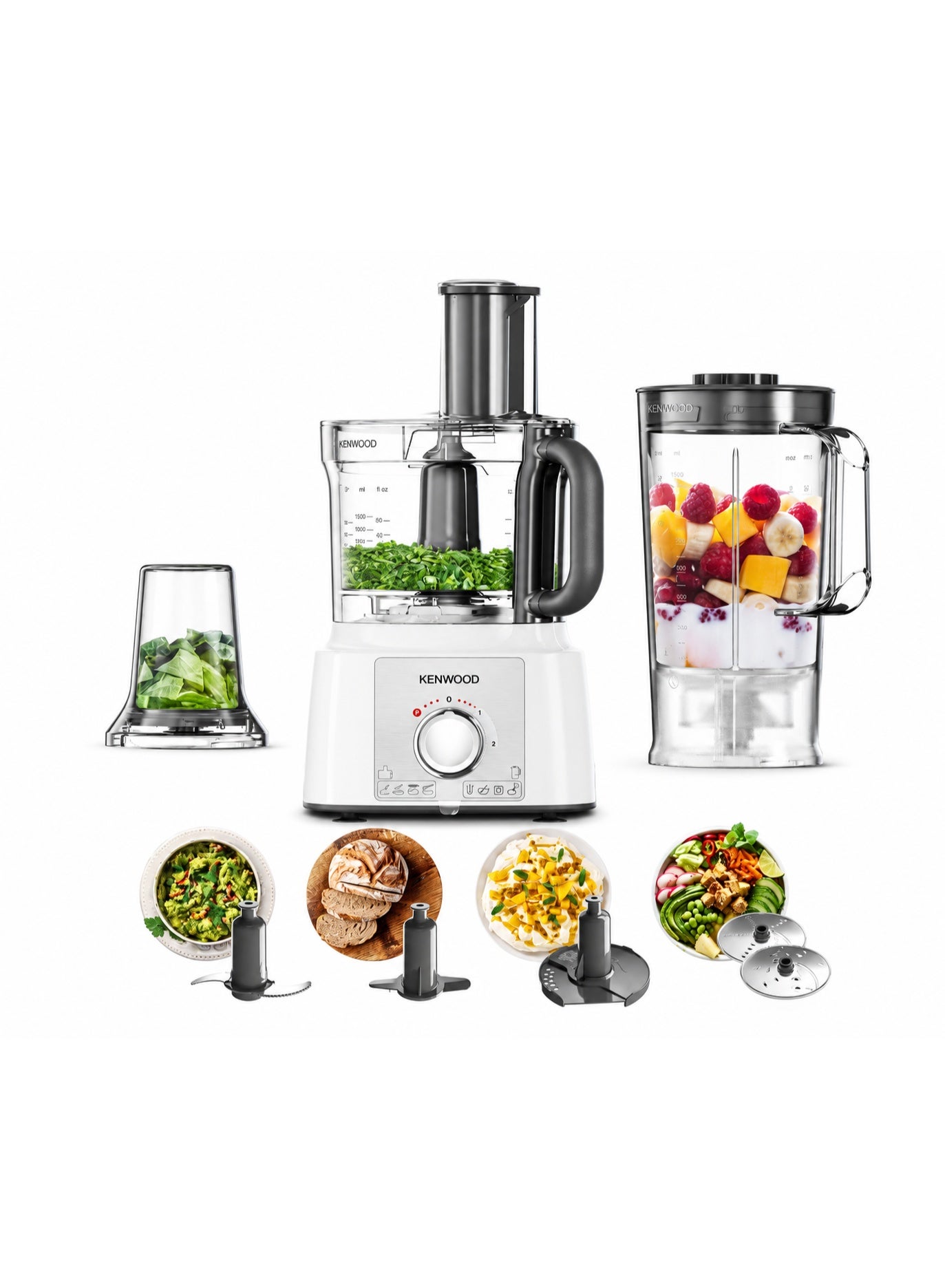 KENWOOD Food Processor 1000W Multi-Functional With…