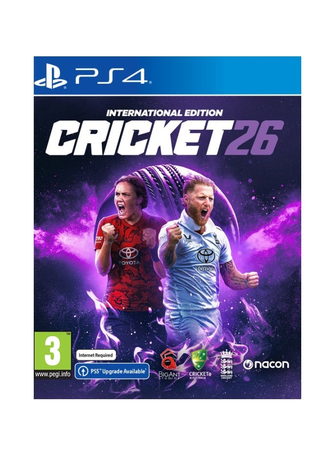 Compare Cricket 26 “ Official Game of the Ashes PS4 PEGI  PlayStation 4 PS4 at KSA Price