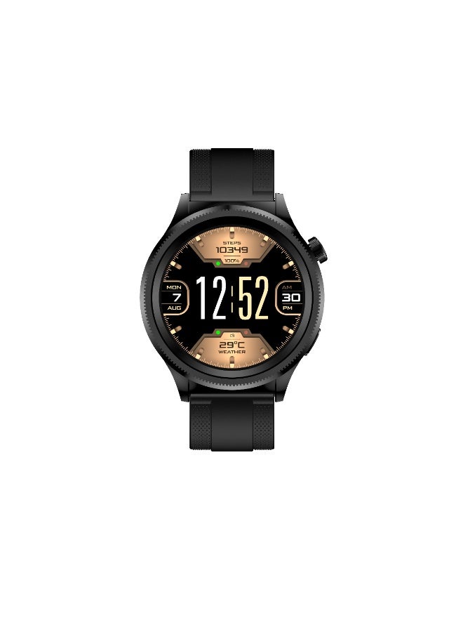 Compare Hezire HWatch Crown Smartwatch 1.43” AMOLED Display, 6Day Battery, IP68 Water & Dust Resistant, Voice Assistant, 200+ Customizable Watch Faces at KSA Price