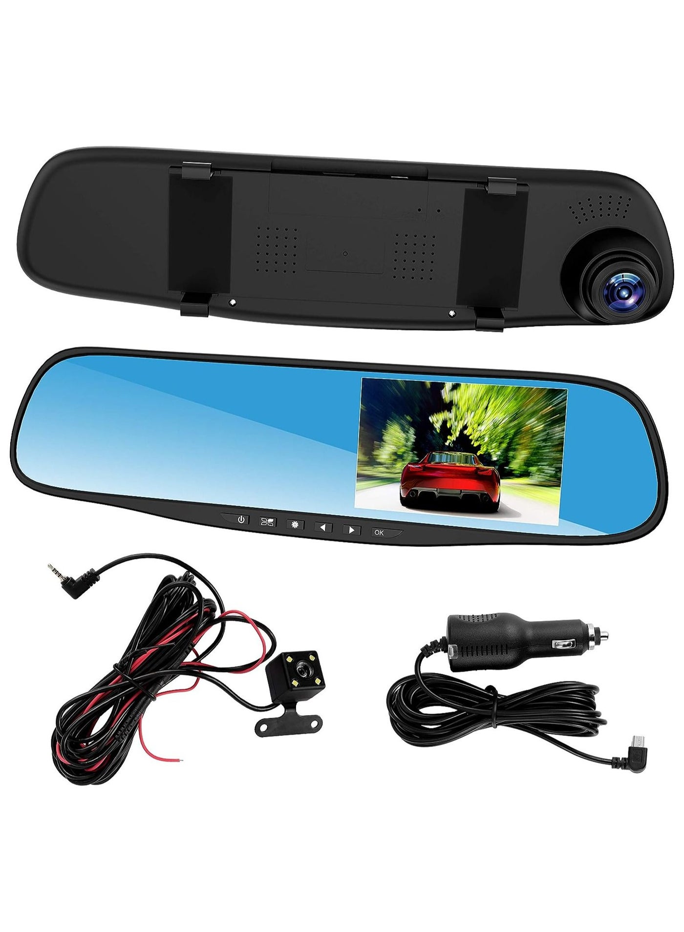 Dash Cams for Cars Front and Rear, Dual Lens…