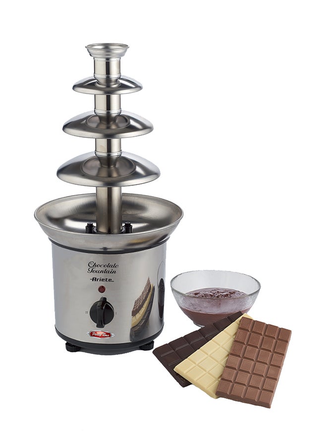 Compare Chocolate fountain With 4 Tiers 150W 2964 Silver at KSA Price