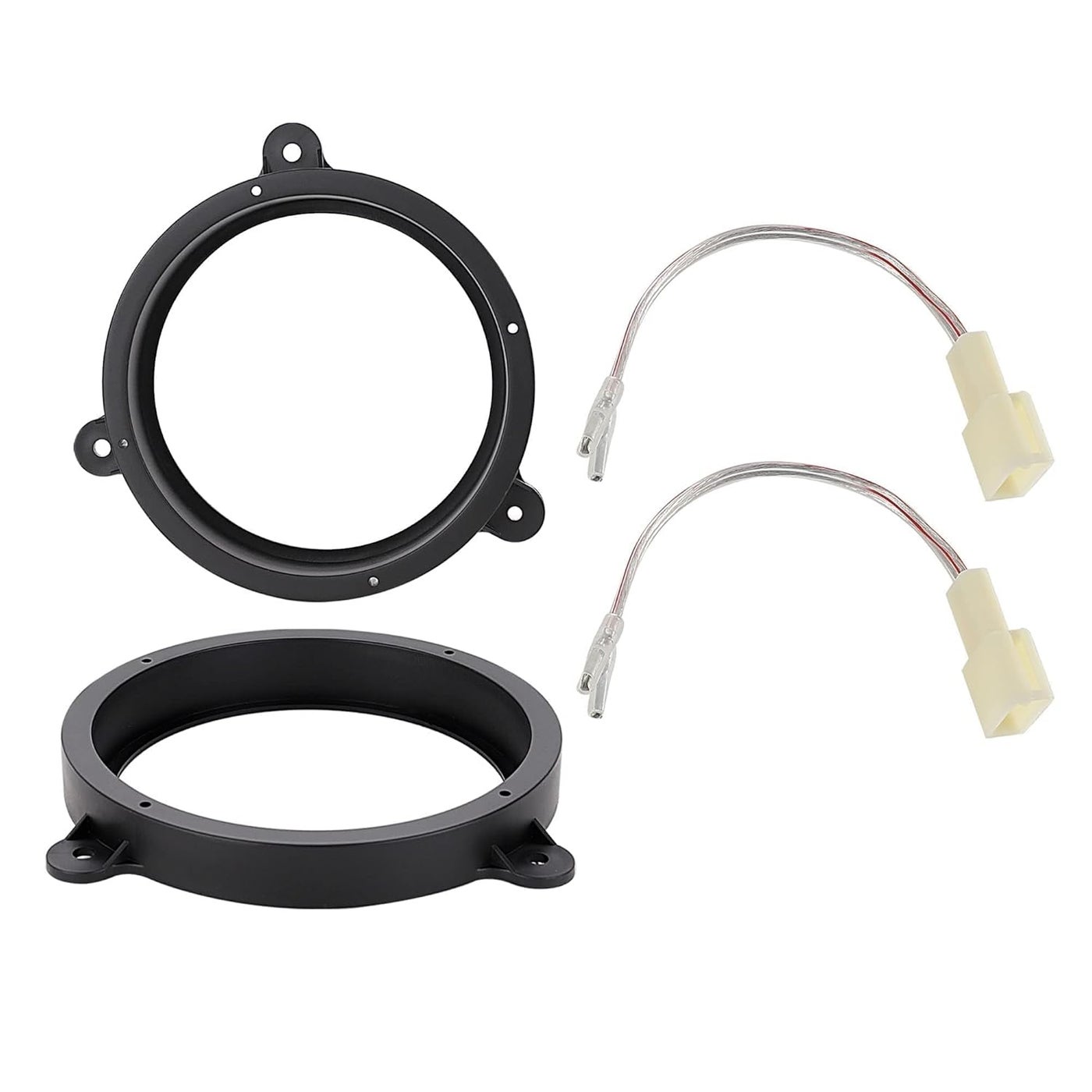 Compare NuIth Rear Door Car Speaker Adapter Bracket with 728104 Wiring Harness for 6.5 Aftermarket Speakers at KSA Price