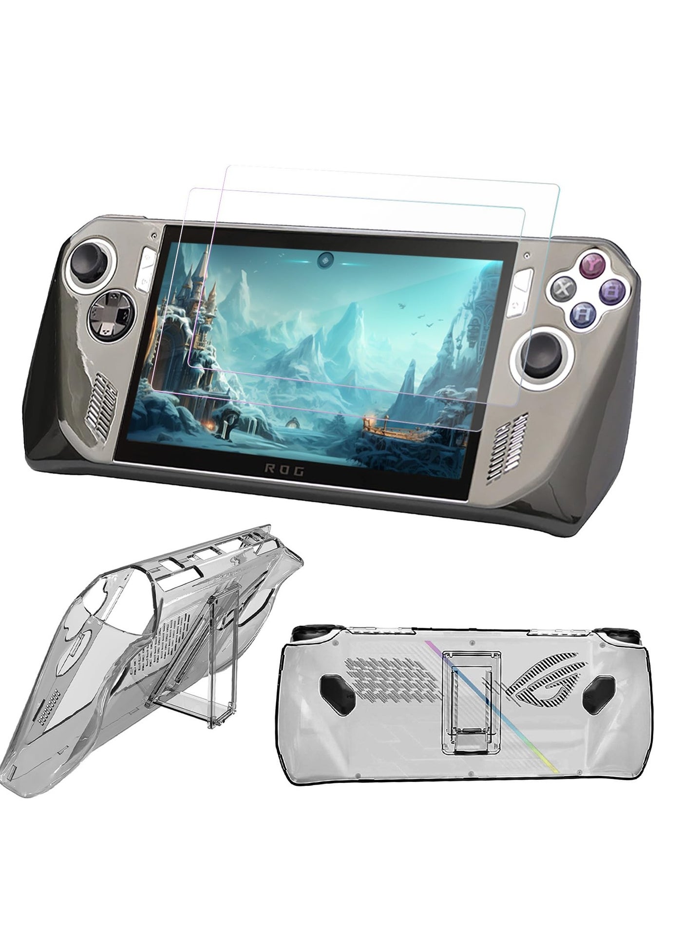 Transparent PC Crystal Protective Case for Rog…