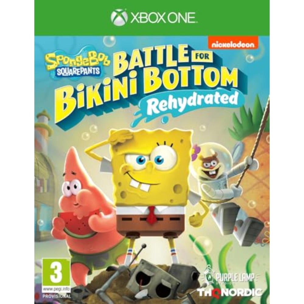 Compare THQ Nordic SpongeBob Battle for Bikini Bottom  Rehydrated For Xbox One Action Adventure Game PEGI 7 Single Player Physical Cartridge at KSA Price