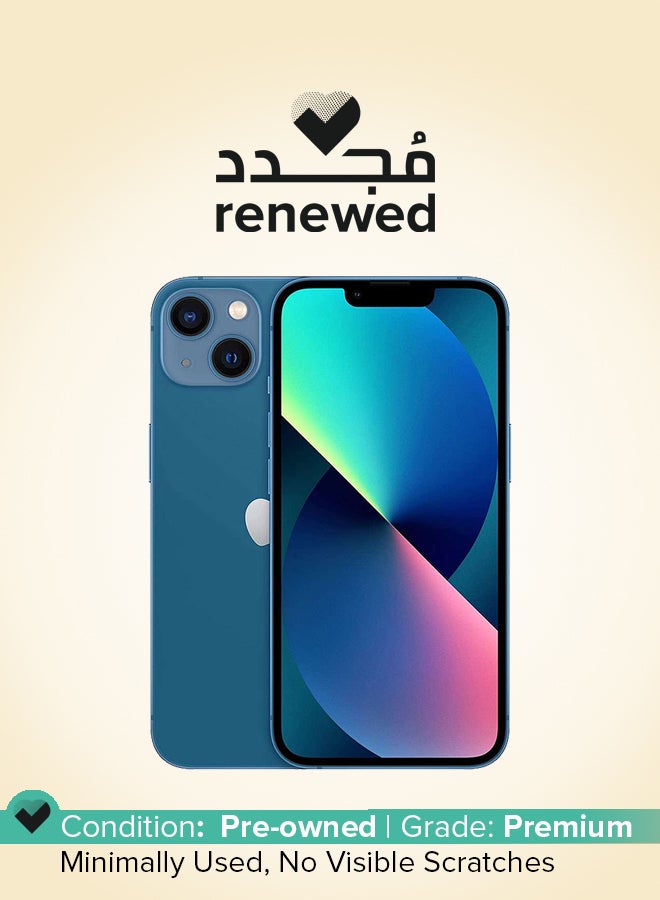 Compare Renewed  iPhone 13 128GB Blue 5G With Facetime  International Version at KSA Price