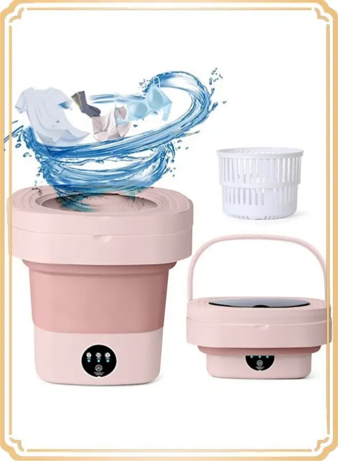 Mini Folding Washing Machine, 8L Portable Washing…