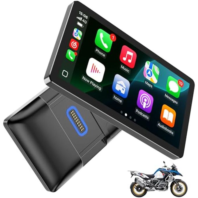 Compare MtA6 6.5 Motorcycle Carplay Screen For Bmw R1200Gs R1250Gs S1000Xr, Motorcycle Gps, Ip67 Waterproof Touchscreen, Portable CarplayAndroid Auto Gps Navigation For Motorbike, Bluetooth, Siri at KSA Price