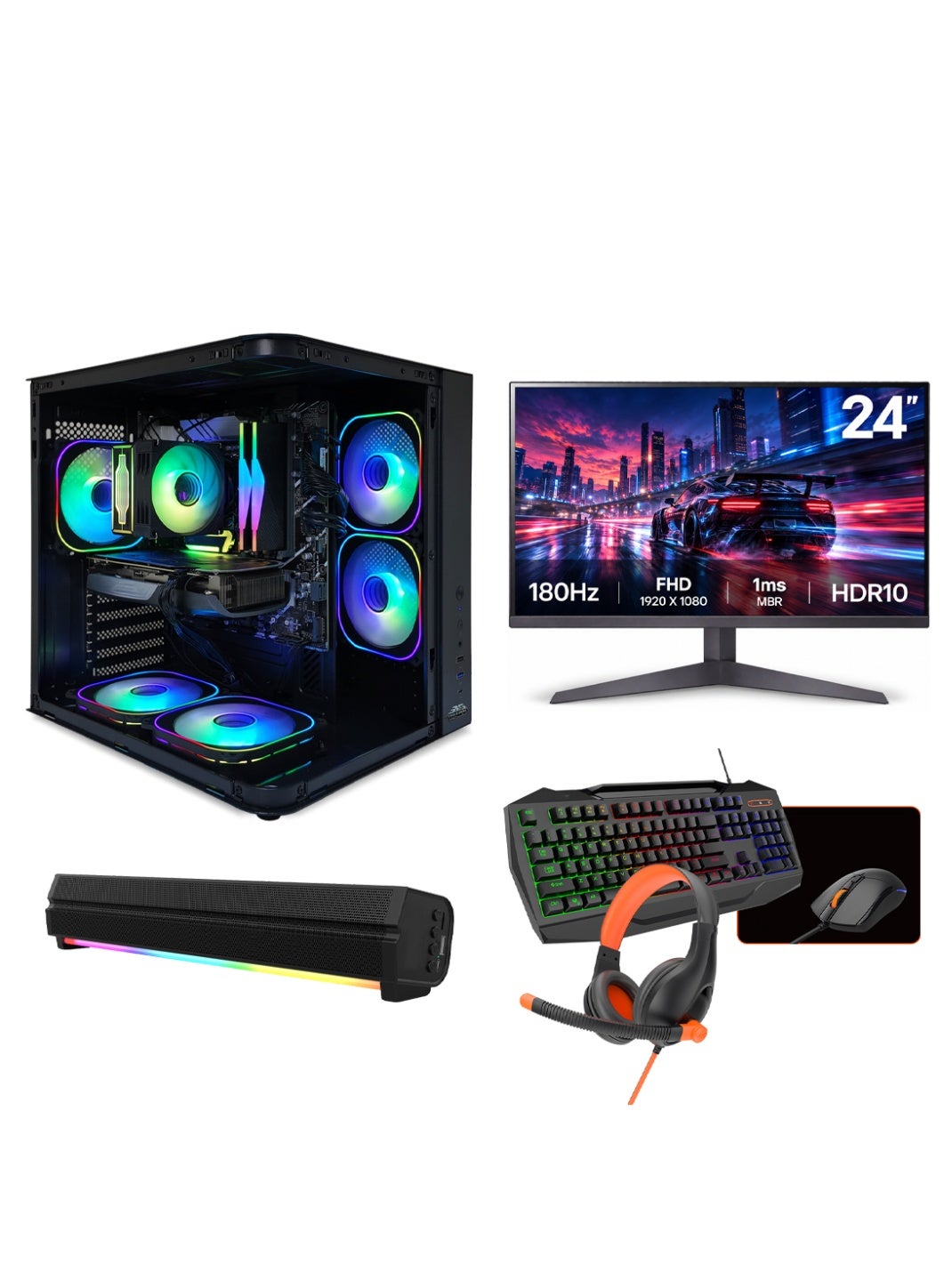 All In One Gaming PC Bundle - Intel…