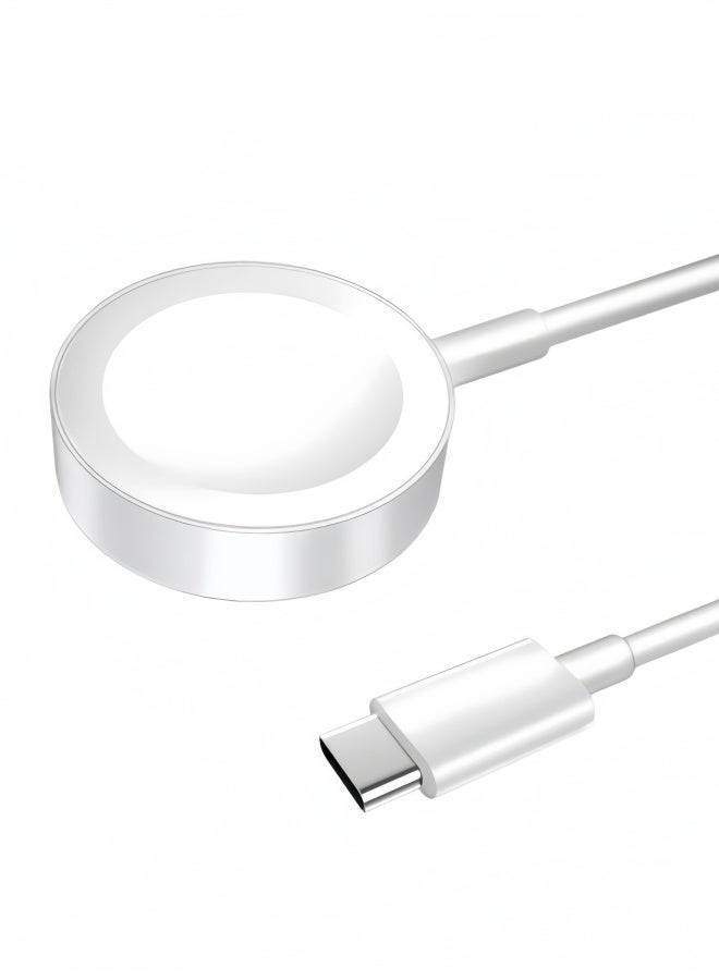 Compare 5W Fast Charging Magnetic USBC Cable for Apple Watch, 1m White, Compatible with iWatch Ultra109876SE5432 at KSA Price