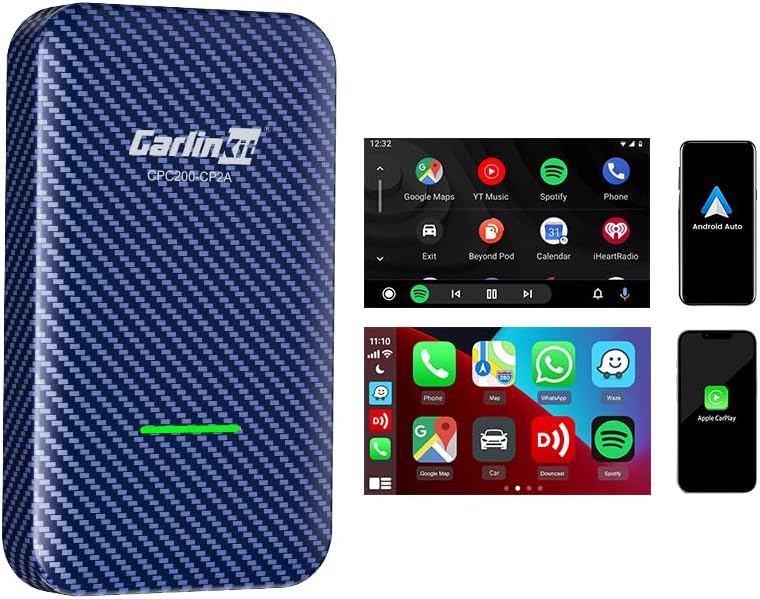 CarlinKit 4.0 CP2A Adapter for Wireless CarPlay…