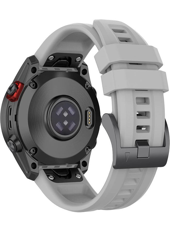 22mm Silicone Band For Garmin Fenix E/Fenix8 AMOLED…