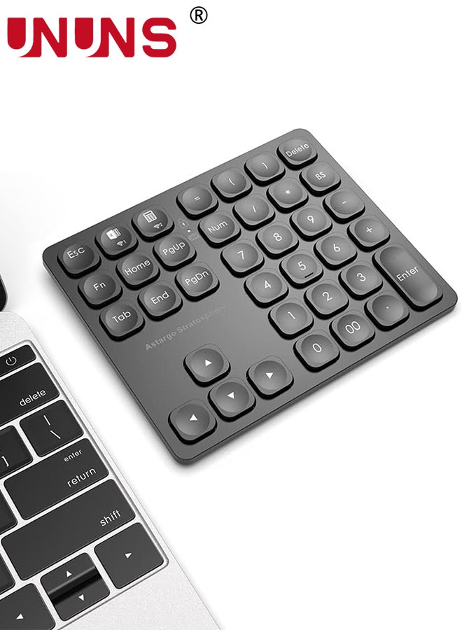 Compare Bluetooth Number Pad,Rechargeable Wireless Numeric Keypad,Slim 35 Keys External Numpad Keyboard Data Entry,Compatible With MacBookiPadLaptopWindowsAndroidiMacMacBook AirPro at KSA Price