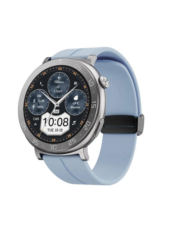 Compare Porodo Salud Smart Watch 1.43” AMOLED Display with Bluetooth Calling & GPS Tracking at KSA Price