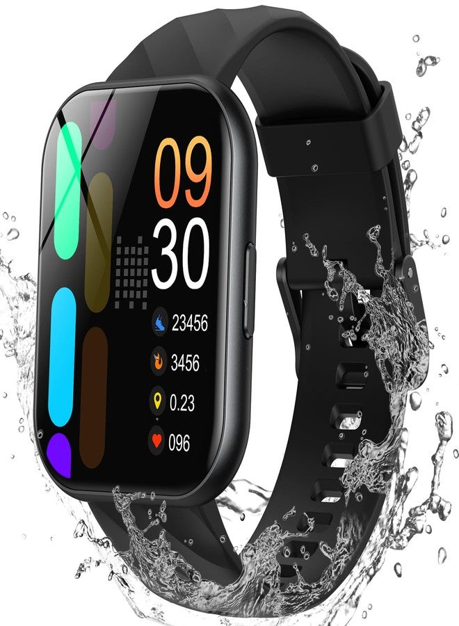 Compare Parsonver Smart Watch, 5ATM Waterproof Watch for Swimming, Fitness Activity Tracker with 100+ Sport Modes, Heart RateSleepSpO2Steps Monitor, 1.8 HD Screen Fitness Watch for Android & iPhone, Black at KSA Price