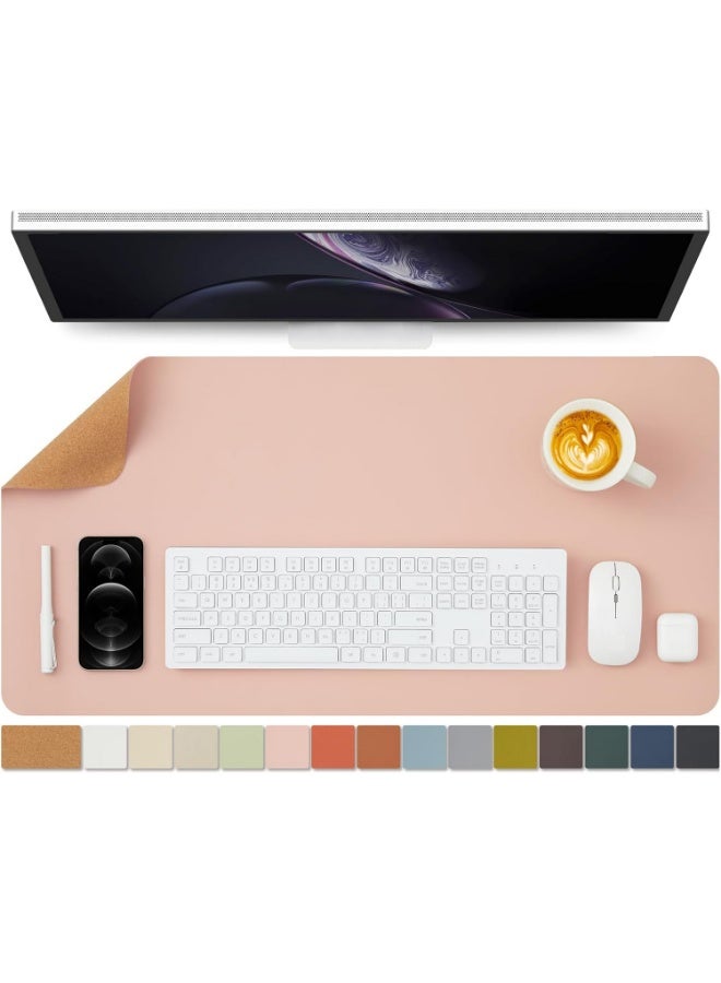 Large Desk Pad, Non-Slip PU Leather Desk Mouse…