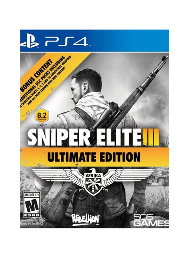 Compare Sniper Elite 3  Intl Version  Action & Shooter  playstation_4_ps4 at KSA Price