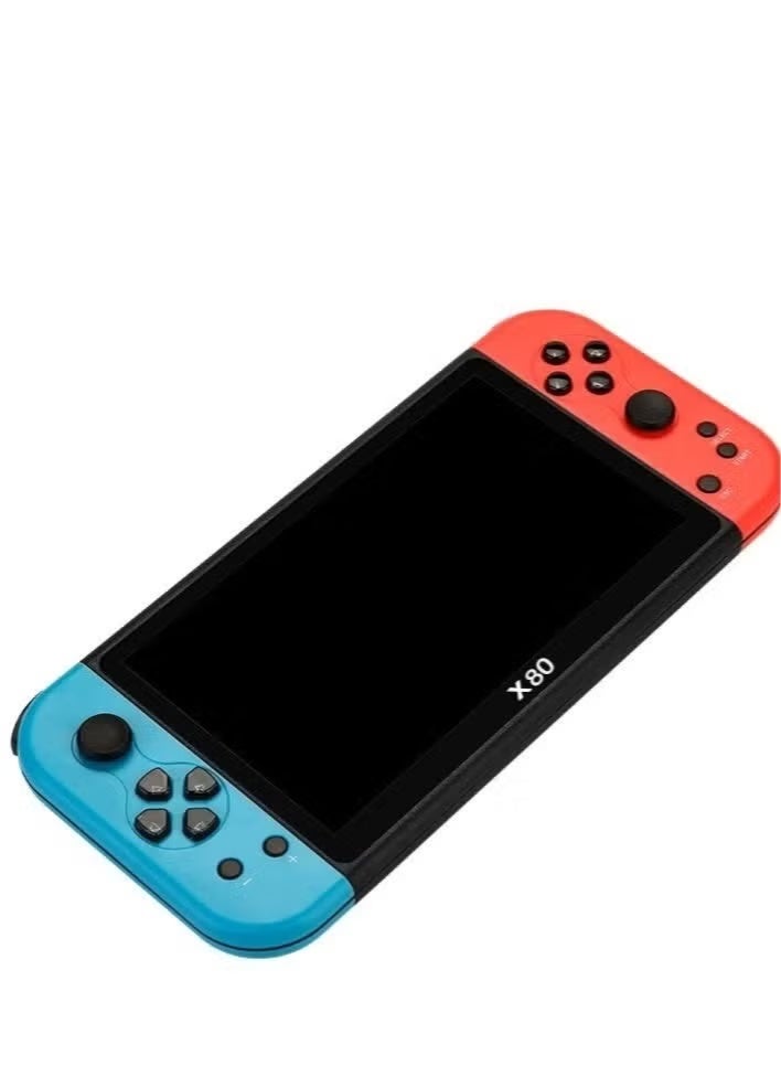 X80 Portable Game Console 7-Inch HD Display,…