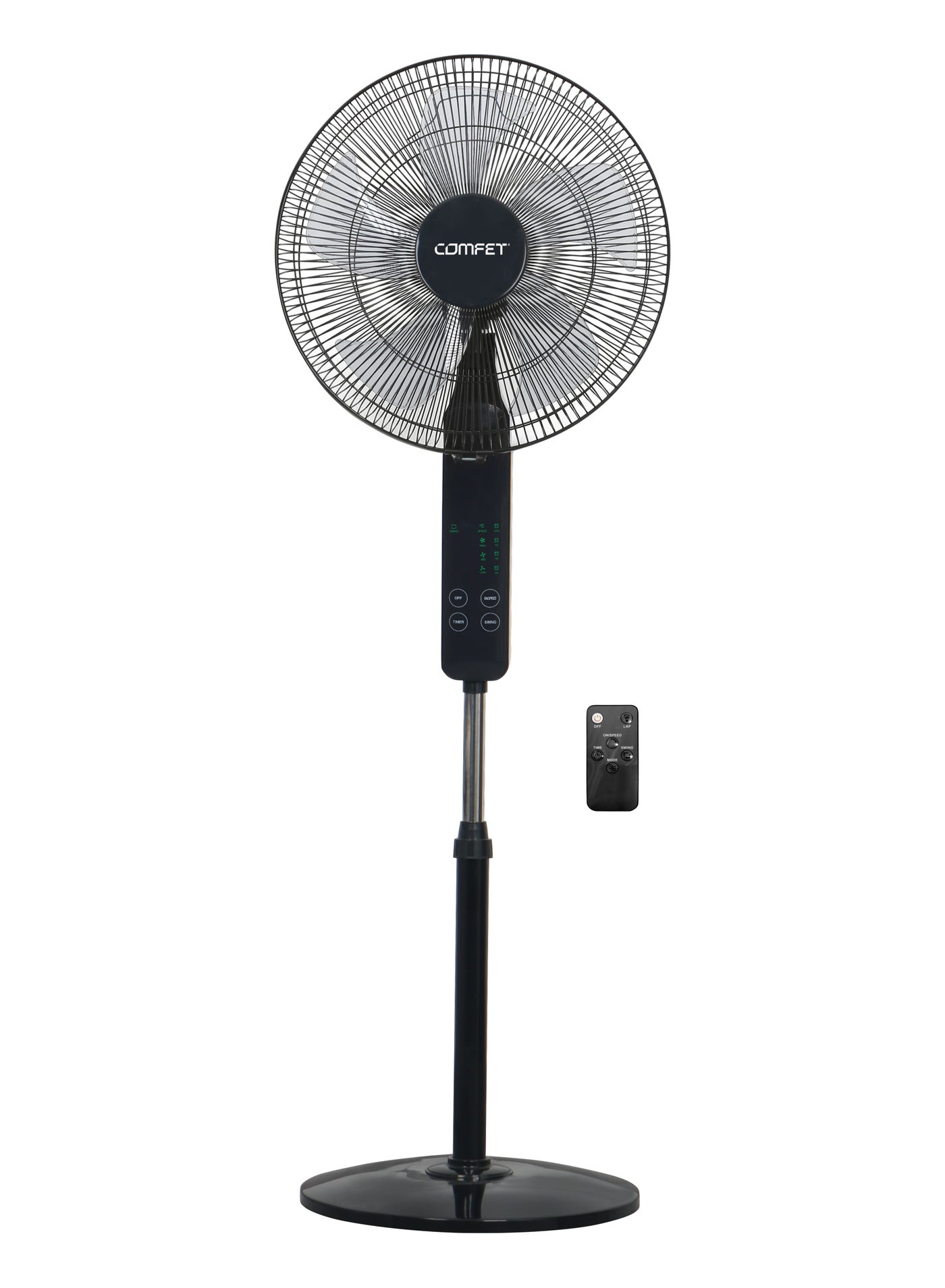 COMFET 16 inch Pedestal Stand Fan with Remote…