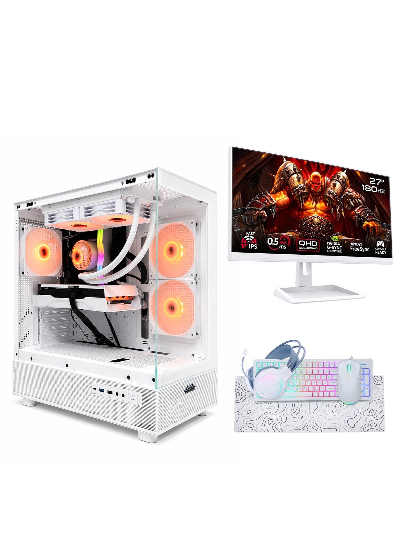 Gaming PC Bundle - Intel Core i5-12400F, NVIDIA…